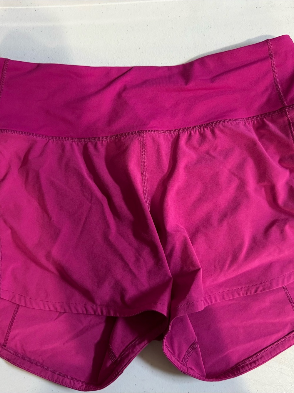 lululemon athletica Magenta Athletic Shorts